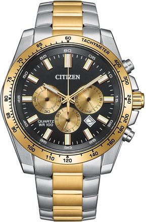 Citizen Chronograph Quartz Black Dial Mens Watch AN8234-58E