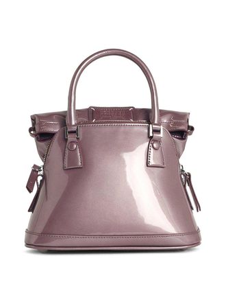 Maison Margiela Micro Purple Leather Bag