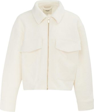 Firetrap Dames/Dames Teddy Fleece Gewatteerde Jas (Cr&egrave;me)