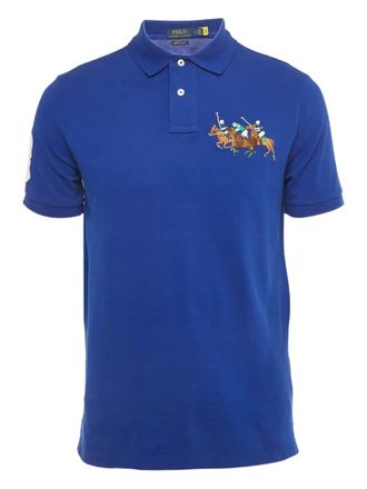 Polo Ralph Lauren T-shirt met geborduurd logo - Blauw