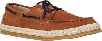 Andr&eacute; Assous Allen Boat Shoe in Brick Suede at Nordstrom, Size 10.5