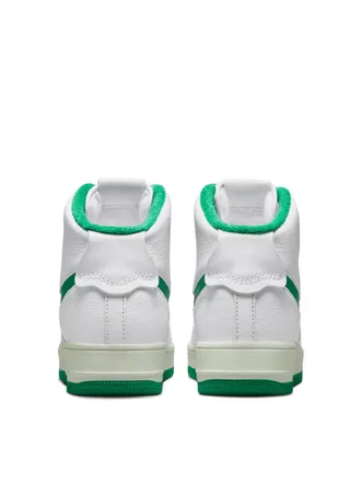 Nike Womens Air Force 1 Sculpt Stadium Green Sneakers White Shoes >