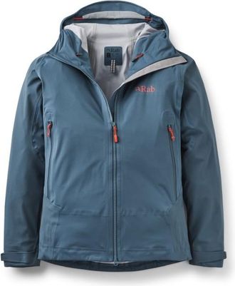 RAB Kinetic Alpine 2.0 Jacket Regenjacke f&uuml;r Damen | blau