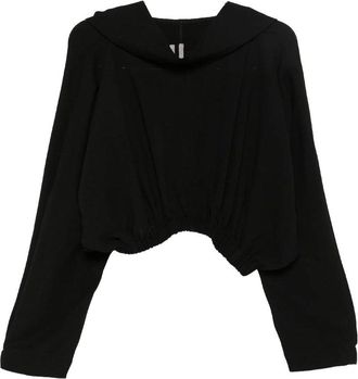 Rick Owens Cropped Hooded Tunic
