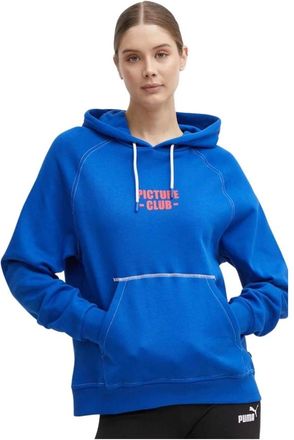 Picture Kuray Hoodie - Dames - Hoodies - Blauw - M - Katoen - Hoodies & sweatvesten
