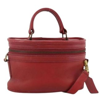 Coach Borsa a mano mini Pre-owned - - Pre-owned - Donna - Rosso - ONE SIZE