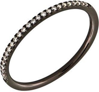Bony Levy Diamond Stacking Ring (Online Trunk Show) in Black Gold at Nordstrom, Size 6.5