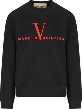 Valentino Garavani Cotton Crewneck Sweatshirt