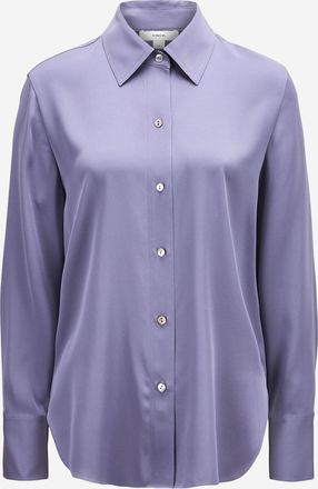 Vince Camisa de seda el&aacute;stica Vince