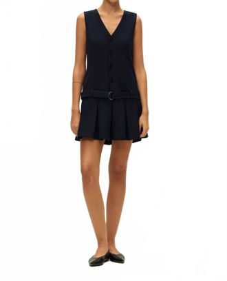 Elodie Daisy Mini Dress In Black