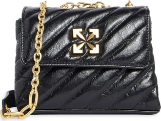 Off-white Jackhammer 17 Matelass&eacute; Leather Shoulder Bag in Black at Nordstrom Rack