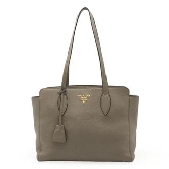Prada Pre-owned Shoulder Bags, female, Beige, Size: ONE SIZE Pre-owned Vintage Shoulder Bag