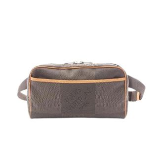 Louis Vuitton Pre-owned Acrobat Damier Geant Waist Bag - Heren - Pre-owned - Bruin - Maat: ONE Size Leer