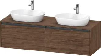 Duravit Duravit - Ketho.2 B&acirc;ti-support Pour Lavabo, D&eacute;coupe De La Vasque
