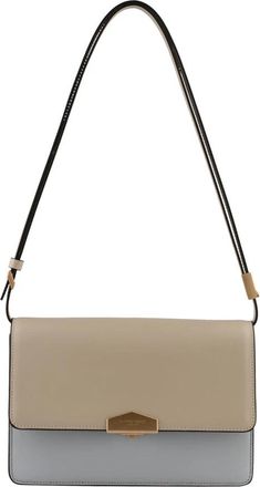 Pourchet Anjou Schoudertas - Dames - Schoudertassen - Beige - ONE Size - Leer - Tassen