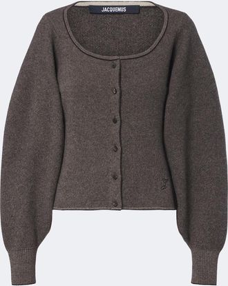 Jacquemus Cardigan Tempo in lana e cashmere