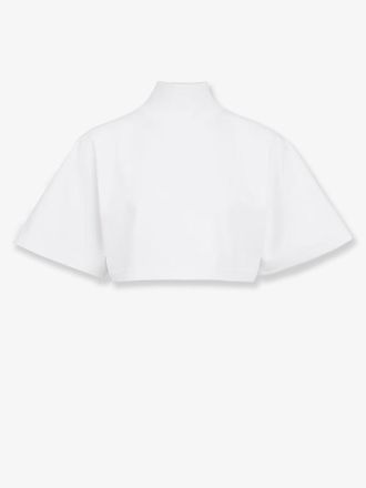 Alaia T-shirt crop in cotone - ALAIA - gender_Woman