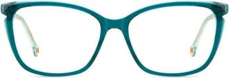 Carolina Herrera Glasses, female, Green, Size: 52 MM Eyeglasses