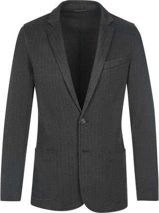 Trussardi Pinstripe Blazer - Heren - Jassen - Grijs - Maat: S