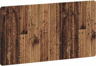 vidaXL Cabecero Montada En La Pared Zwolle Madera Envejecida Vidaxl