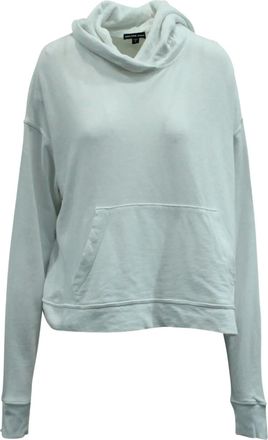 James Perse Badstof hoodie - Wit