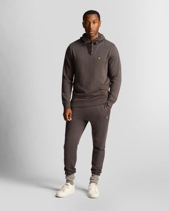 Lyle & Scott Skinny Joggingbroek in Donkergrijs