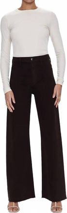 Pistola Denim Penny High Rise Wide Leg Jean In Mocha
