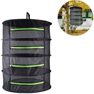 OEM Red De Secado Colgante, Red Plegable De 4/6 Capas Para Secar Hierbas, Con Cremalleras