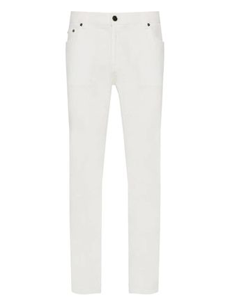 Etro button-up trousers - men - Fabric - 33 - White
