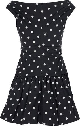 Self Portrait Womens Dress Rs26209 Black Cotton
