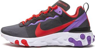 Nike (WMNS) Nike React Element 55 Black Red Purple CQ9903-001