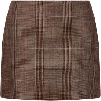 Marella Mllserio Rok - Dames - Rokken - Bruin - Maat: S