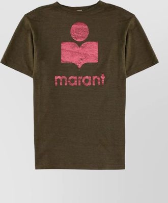 Isabel Marant short sleeve crew neck womens top