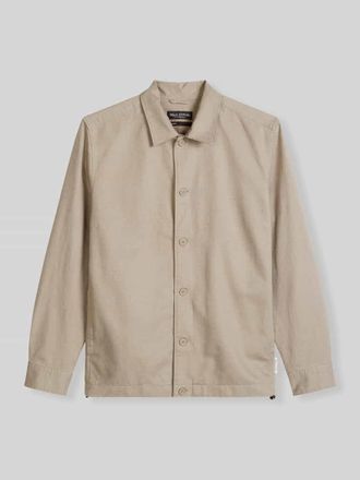 Marc O'Polo Regular Fit Overshirt mit seitlichen Eingrifftaschen in Beige, Gr&ouml;&szlig;e XXL