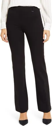 Lyss&eacute; Lyss&eacute; Ponte Baby Bootcut Pants in Black at Nordstrom, Size X-Large