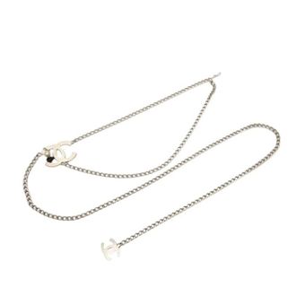 Chanel Pre-owned Vintage CC Charm Belt - female - Chanel Vintage - Vintage Belts - Yellow - ONE SIZE - Pre-owned