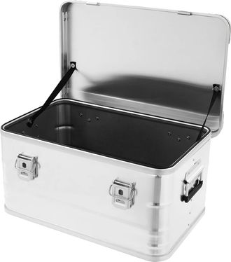 OEM Caja De Almacenamiento, Construcci&oacute;n De Aluminio, Dise&ntilde;o Impermeable, Color Plata