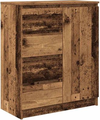 vidaXL Vidaxl - Sideboard with Drawers Old Wood 71x35x84 cm Engineered Wood