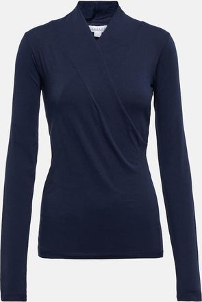 Velvet Meri cotton wrap top