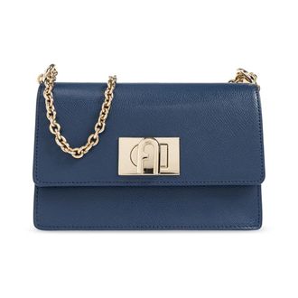 Furla Cross Body Bags, female, Blue, Size: ONE SIZE 1927 Mini Bag