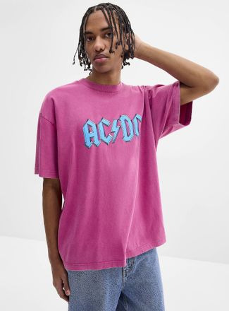 Djab Mens AC/DC 80 Tour T-shirt Imported from Seoul