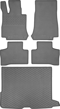 OEM Juego De Alfombrillas De Goma Para Coche Y Maletero Para Mercedes Glc X253 Suv A Partir De Septiembre De 2015