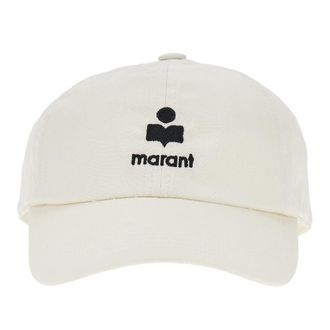 Isabel Marant Logo embroidery baseball cap Woman 57
