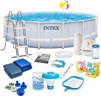 OEM Piscina De Jard&iacute;n Con Estructura 488 X 122 Cm 21 En 1 Intex 26746