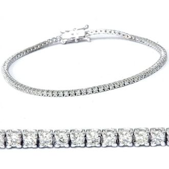 Pompeii3 2ct Diamond Tennis Bracelet 14K White Gold 7