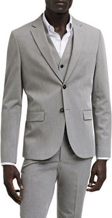 Mango Superslim Fit Stretch Sport Coat in Grey at Nordstrom Rack, Size 40