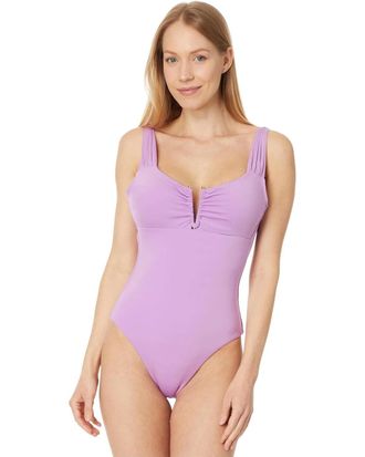 BECCA by Rebecca Virtue by Rebecca Virtue Color Code Swimsuit Women Malva One Piece GBO2362