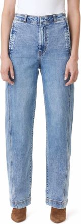 Habitual Side Panel Barrel Leg Jean In Sky
