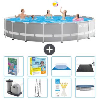 Intex Piscina Prism Frame Redonda - 610x132 Cm - 9-piezas S582