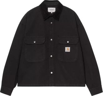 Carhartt Work in Progress Hombre, Chaquetas, Negro, Talla: L